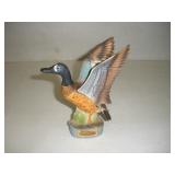 Ski Country Blue Winging Teal Decanter