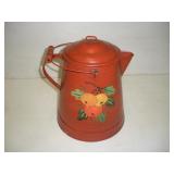 Painted Metal Kettle