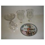Vases, Candy Dishes & Plate