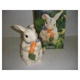 Lenox Easter Bunny Cookie Jar  11 Inches Tall