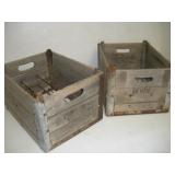 Vintage Wood Menzie Milk Crates