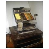 Vintage NCR Electric/Crank Cash Register