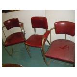 (3) Retro Chairs