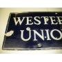 Western Reserve Porclian Sign Double Sided