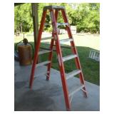 Werner 6ft Fiberglass Double Sided Step Ladder