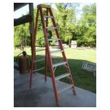Werner 8ft Fiberglass Step Ladder  300lbs