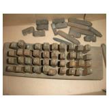 1/4 Inch Letter & Number Punches