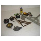 Chalk Boxes & Tape Measures