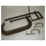 C & Bar Clamps  Largest - 12 Inches