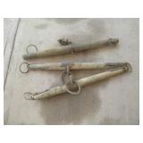 (3) Single Trees  35 Inches Long