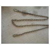12ft Tow Chain  Link - 1 1/4x2 Inches
