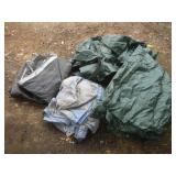 (4) Small Tarps