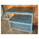 Metal Work Bench  39x24x35 Inches