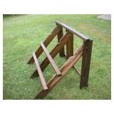 Wood Folding Chicken Roost  4ftx3ftx3ft