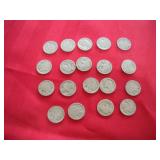 (19) Buffalo Nickels