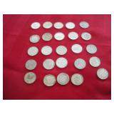 (25) 1960-1964 Roosevelt Dimes