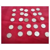 (25) 1960-1964 Roosevelt Dimes