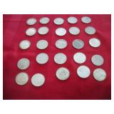 (25) 1960-1964 Roosevelt Dimes