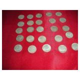(25) 1960-1964 Roosevelt Dimes