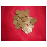 (50) Wheat Pennies