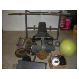 Weight Bench, Weights & Exercise Equipment