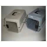 (2) Small Pet Carriers  19x12x11 Inches
