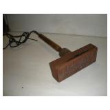 Vintage Electric Tube City Barrel Brander