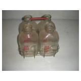 (4) Glass Milk Jugs
