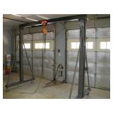 Gantry With 1 Ton Beam Dolly & Chain Hoist