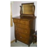 Vintage highboy Dresser, 32x20x70