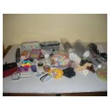 Misc. Lot- Hair Accessories, Straightening Iron