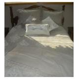 Queen Size Bedding-Comforter, 2 Shams, Pillows (3)