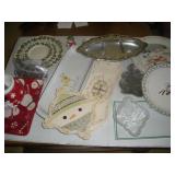 Christmas- Platters, Salt and Pepper, Wilton