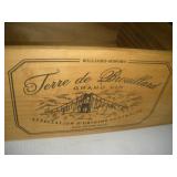 William Sonoma Wood Box, Knife Block, Ice Bucket