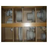 Contents of Cabinet-Pfaltzgraff Dishes