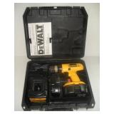 DeWalt Cordless Drill w/Charger and 2 Batteries