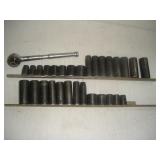 3/8 Inch Impact-t Socket, SAE, Metric