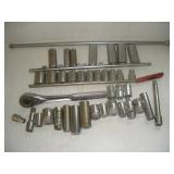 1/2 in. SAE, Metric Socket Set, Craftsman and