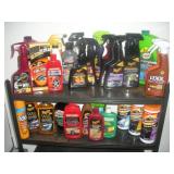 Contents of 2 Shelves-Auto Cleaners, Meguire