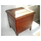 Antique Wooden Potty, 16x16x17