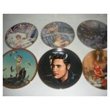 6 Decorative Plates- Annie, Elvis