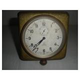 Vintage Omega Swiss Made Clock, 15 Jewels, 8 Day