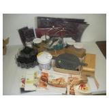 Pampered Chef Lot- Spice Rack, Chopper,