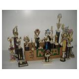 (23) ALDC Trophies   tallest 28 inches