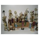 (24) ALDC Trophies   tallest 24 inches