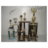 (6) ALDC Trophies   tallest 36 inches