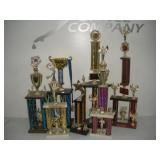 (7) ALDC Trophies   tallest 35 inches