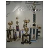 (6) ALDC Trophies   tallest 45 inches