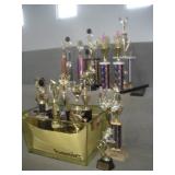 (25) ALDC Trophies   tallest 23 inches
