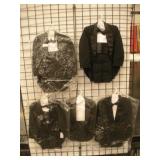 (5) Tuxedo Costumes  Assorted Sizes